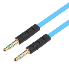 Cable para auriculares con conector Jack de 3,5 mm estilo fideos, longitud: 1 m