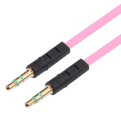 Cable para auriculares con conector Jack de 3,5 mm estilo fideos, longitud: 1 m