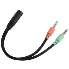 Micrófono Jack 17cm 3.5mm + Cable Auricular