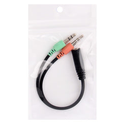 Micrófono Jack 17cm 3.5mm + Cable Auricular