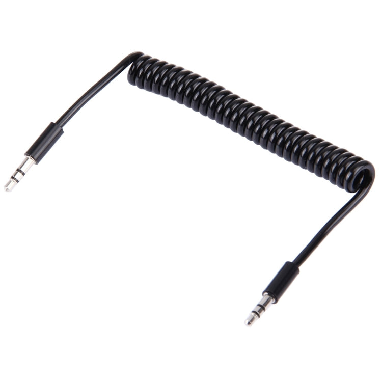 Cable de auriculares en espiral con conector auxiliar de 3,5 mm, longitud: 15 cm - 170 cm