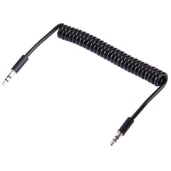 Cable de auriculares en espiral con conector auxiliar de 3,5 mm, longitud: 15 cm - 170 cm
