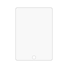 Película de vidrio templado 9H+ 2.5D de 0,4 mm para iPad Air 1