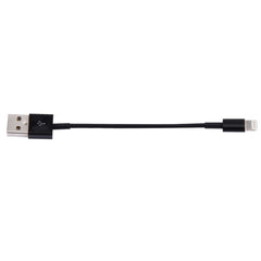 Cable de carga/datos de sincronización de 8 pines a USB, longitud del cable: 13 cm