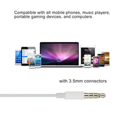 Auricular con cable de 3,5 mm y 1,2 m