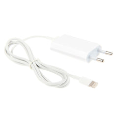 2 en 1 (adaptador de cargador de viaje con enchufe europeo de 5V 1A)