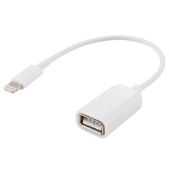 Cable adaptador OTG USB hembra a macho de 8 pines