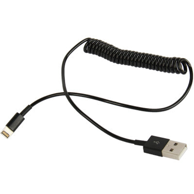 Cable en espiral de carga/datos de sincronización USB