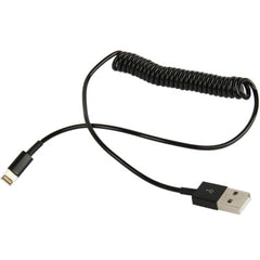 Cable en espiral de carga/datos de sincronización USB