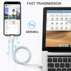 Cable de carga/datos de sincronización USB de alta calidad de 1 m