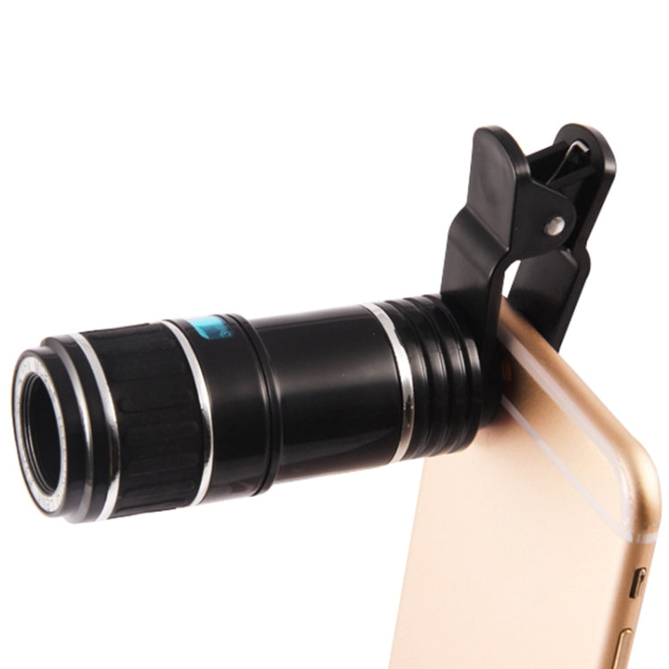 Lente telescópica con zoom óptico 12xZoom