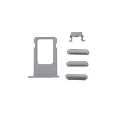 6 en 1 para iPhone 6 (Cubierta trasera + Ban...