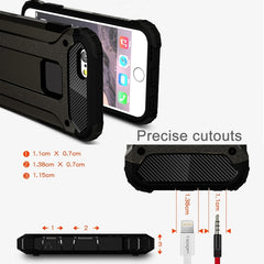 Para iPhone 6 y 6s Estuche combinado Tough A...