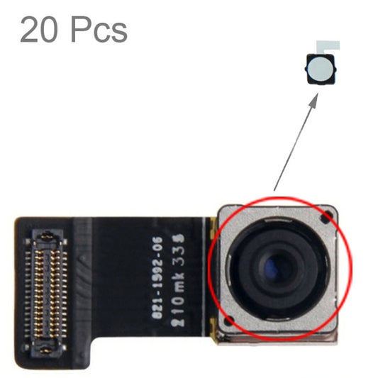 20 PCS para iPhone 6 Cámara trasera Etiqueta...