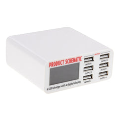 Cargador USB WLX-899 de 30 W, salida de 5 V,...