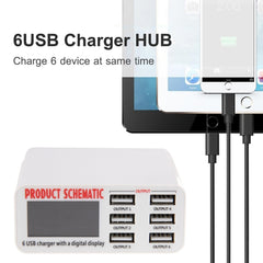Cargador USB WLX-899 de 30 W, salida de 5 V,...