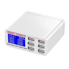 Cargador USB WLX-899 de 30 W, salida de 5 V,...