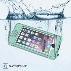 Funda Noctilucente Impermeable con Soporte para iPhone 6 y 6S