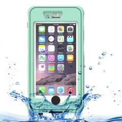 Funda Noctilucente Impermeable con Soporte para iPhone 6 y 6S