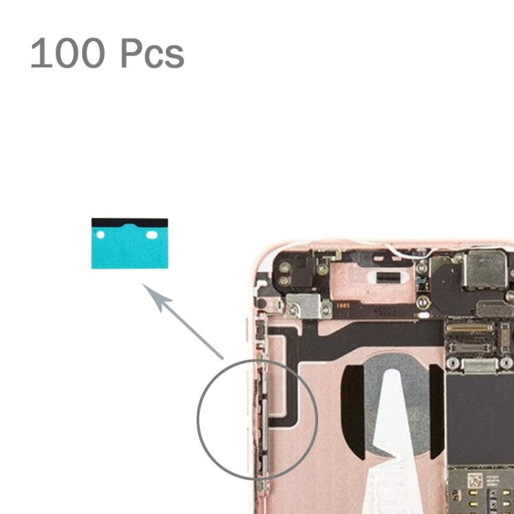 Tira de soporte de botón de volumen de 100 piezas para iPhone 6s