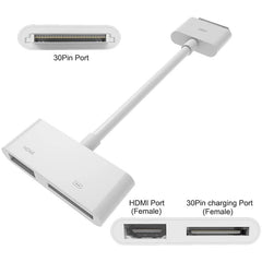 Adaptador AV HDMI digital a HDTV para iPad