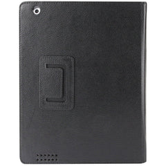 Funda de cuero para iPad 4, 3 y 2