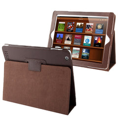 Funda de cuero para iPad 4, 3 y 2