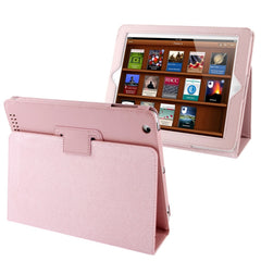 Funda de cuero para iPad 4, 3 y 2