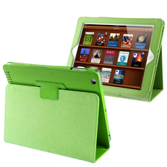 Funda de cuero para iPad 4, 3 y 2