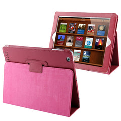 Funda de cuero para iPad 4, 3 y 2