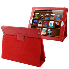 Funda de cuero para iPad 4, 3 y 2