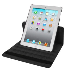 Funda de cuero giratoria de 360 grados con f...