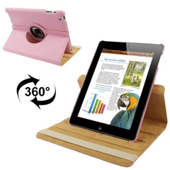 Funda de cuero giratoria de 360 grados con f...