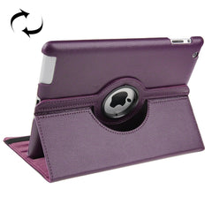 Funda de cuero giratoria de 360 grados con f...