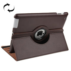 Funda de cuero giratoria de 360 grados con f...