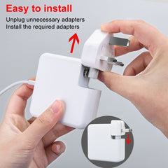 Cargador adaptador de corriente de viaje, en...