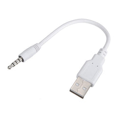 Cable de carga y sincronización de datos USB de 15,5 cm a conector de 3,5 mm