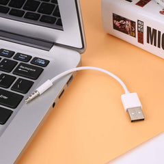 Cable de carga y sincronización de datos USB a conector de 3,5 mm