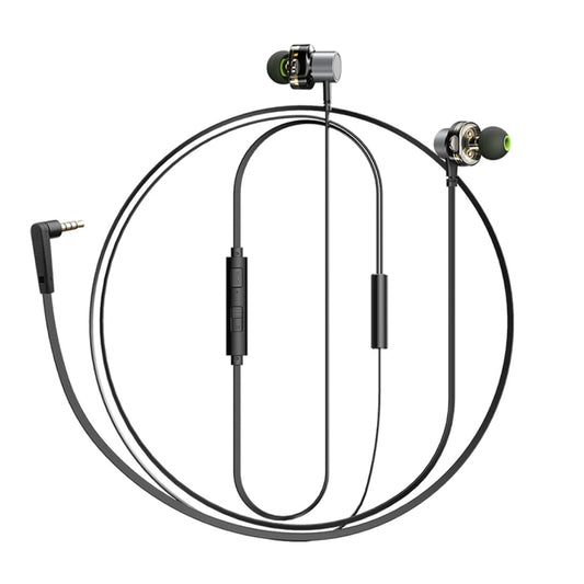 Awei Z1 1,2 m 3,5 mm auricular con control de cable y micrófono