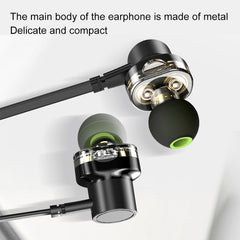 Awei Z1 1,2 m 3,5 mm auricular con control de cable y micrófono