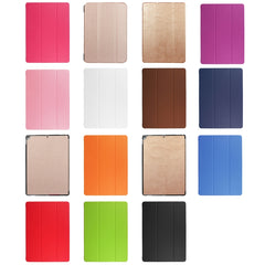 Funda de cuero inteligente con tapa horizont...
