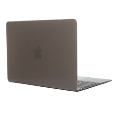 Estuche rígido de cristal transparente de color para Macbook de 12 pulgadas