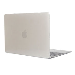Estuche rígido de cristal transparente de color para Macbook de 12 pulgadas