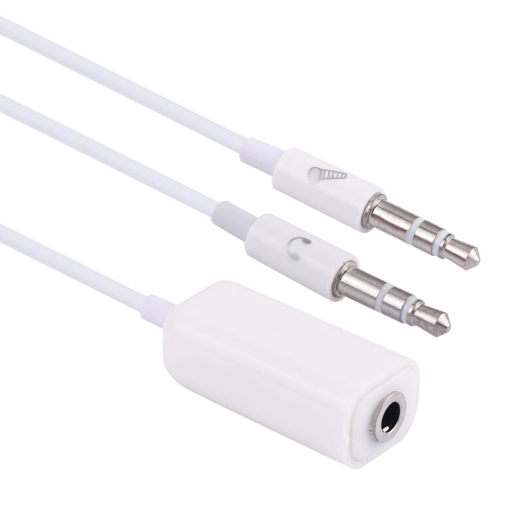 Cable adaptador de conector para auriculares macho de 78 cm y 3,5 mm