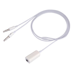 Cable adaptador de conector para auriculares macho de 78 cm y 3,5 mm
