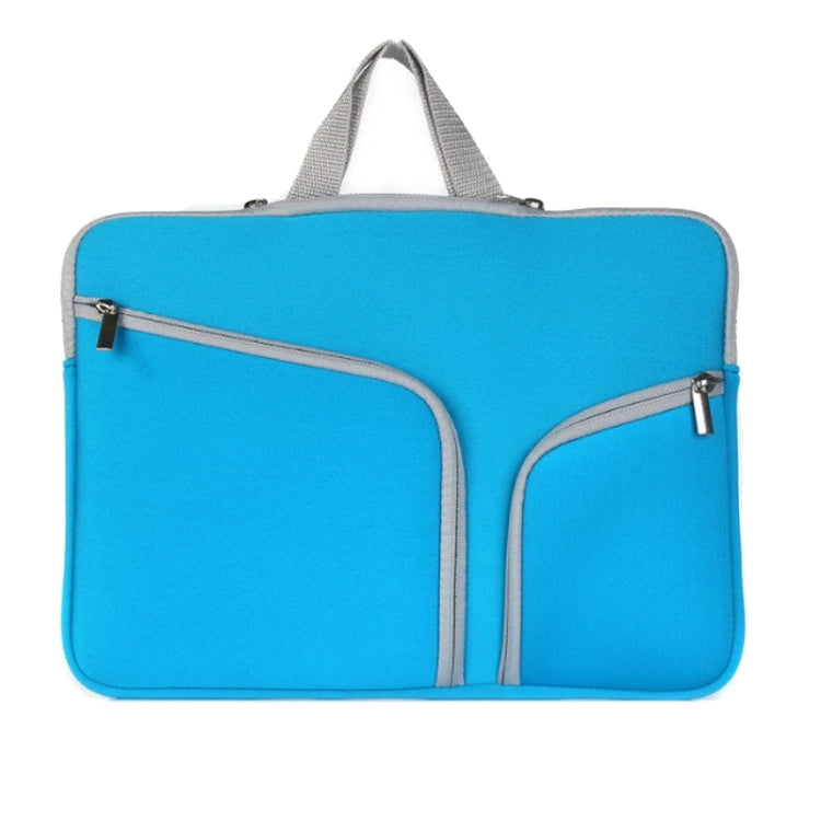 Bolso de mano con doble bolsillo y cremallera para Macbook Air de 11,6 pulgadas