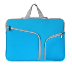 Bolso de mano con doble bolsillo y cremallera para Macbook Air de 11,6 pulgadas