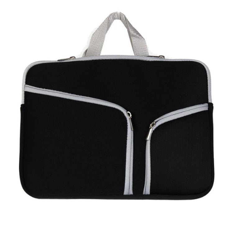 Bolso de mano con doble bolsillo y cremallera para Macbook Air de 13 pulgadas