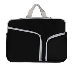 Bolso de mano con doble bolsillo y cremallera para Macbook Pro de 15 pulgadas