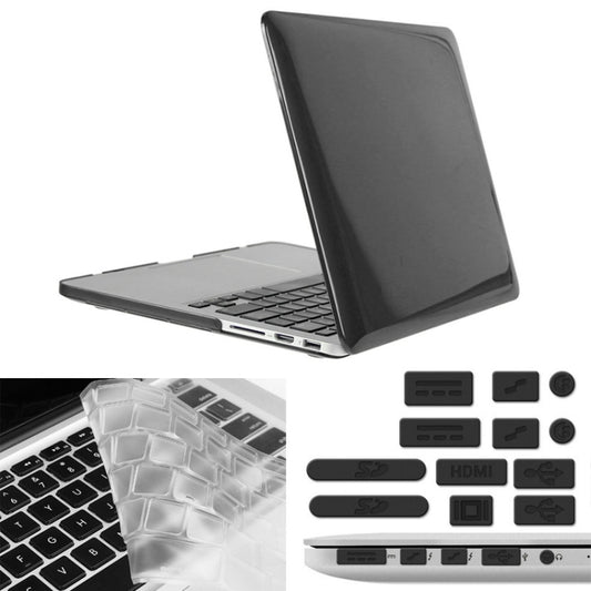Juego de estuches de plástico ENKAY Crystal para MacBook Pro Retina de 15,4 pulgadas, versión estadounidense